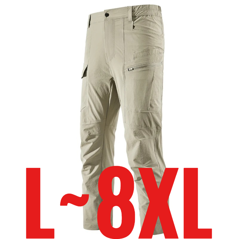Fishing Pants Waterproof - Plus Size 8XL Men's Casual Pants