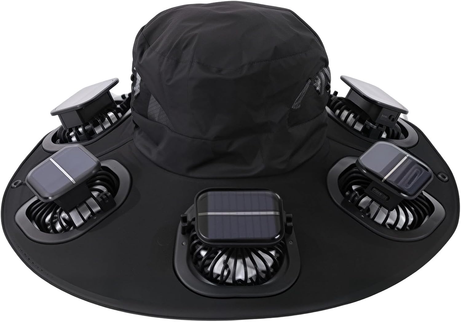 Fishing Hat - Hot 6 Fans Solar Fan Hat