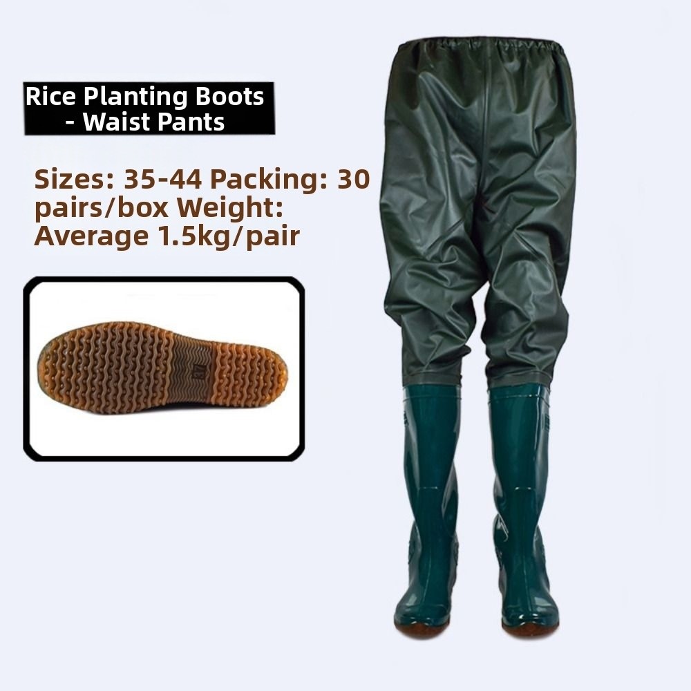 Fishing Pants Waterproof - New Plastic PVC Transplant Pants Wading