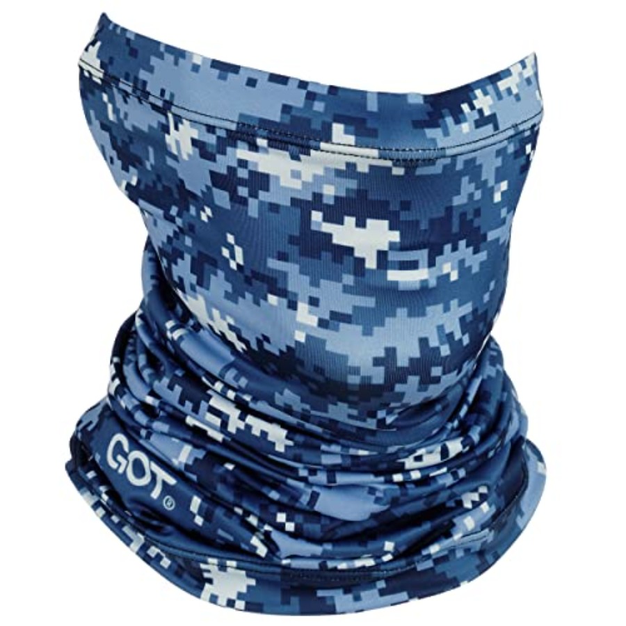 Fishing Mask Sun Protection - UPF 50+ Fishing Neck Gaiter -