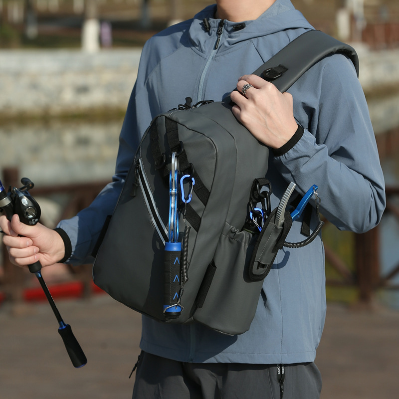 Waterproof Oxford cloth lightw - Fishing Backpack recension och pris