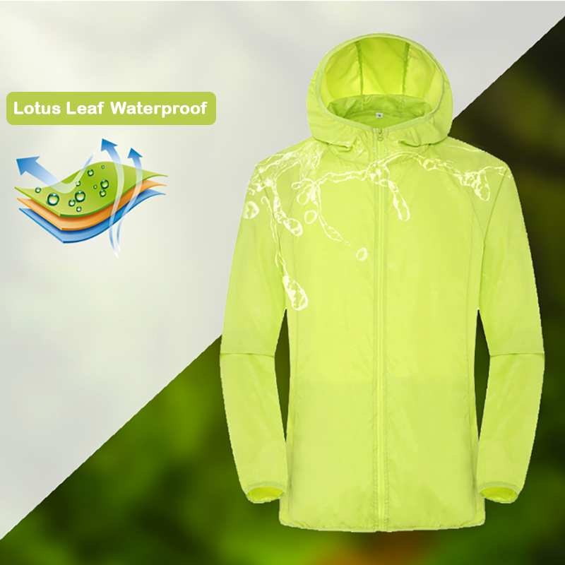 Camping Rain Jacket Men Women  - Fishing Rain Suit recension och pris