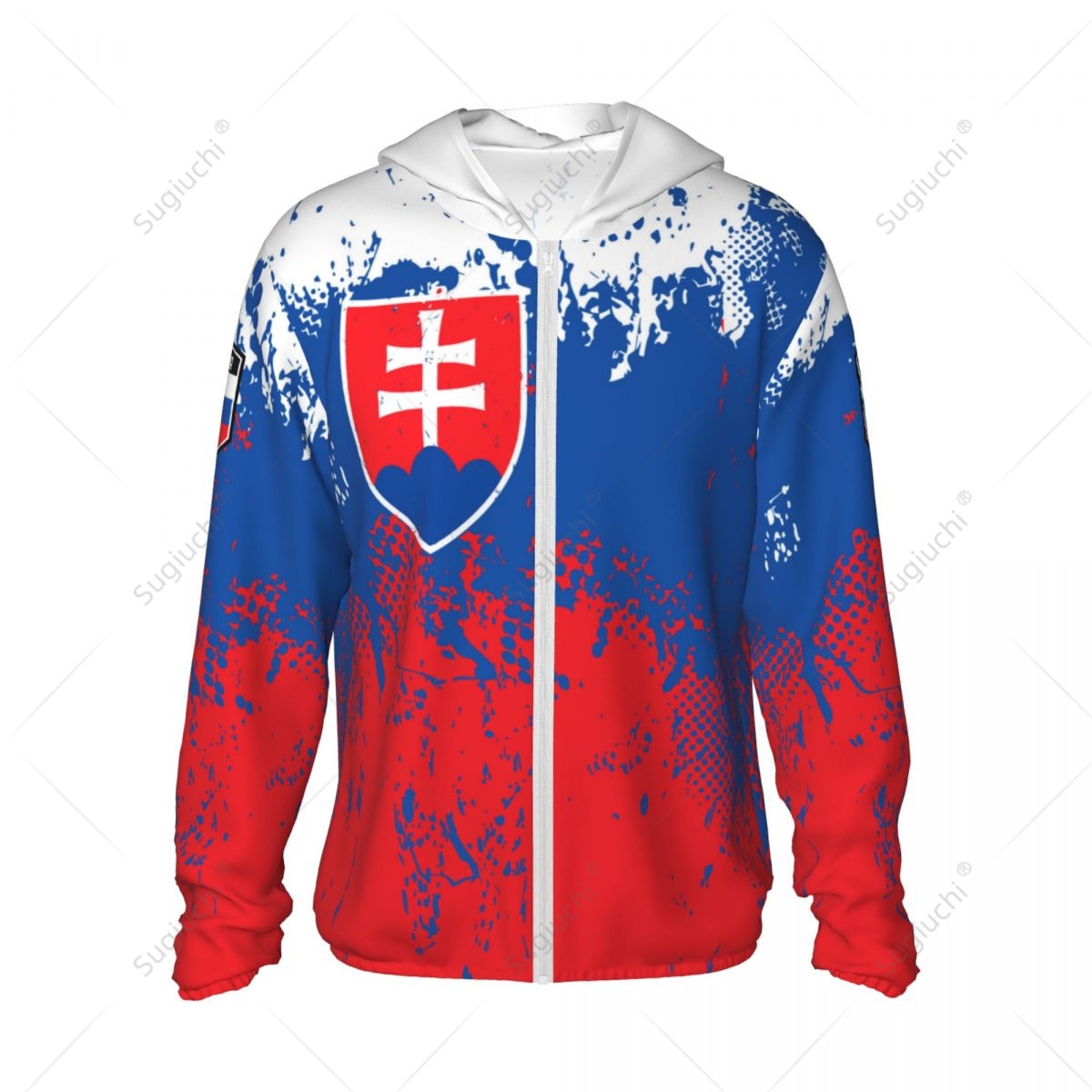 Slovakia Flag Sun Protection H - Fishing Hoodie recension och pris
