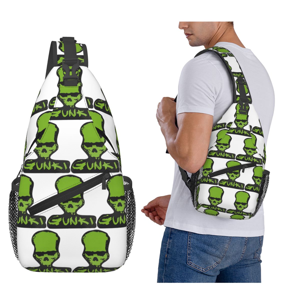 Gunki Logo Angling Skull Fishi - Fishing Backpack recension och pris
