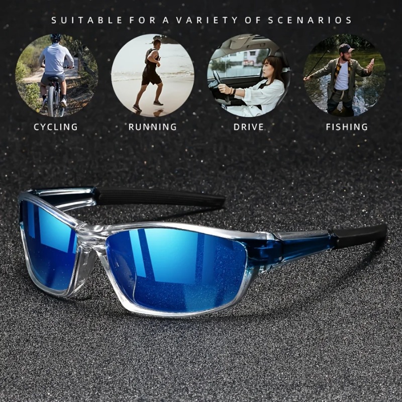 1/2PCS Sports Sunglasses for M - Fishing Sunglasses Polarized recension och pris