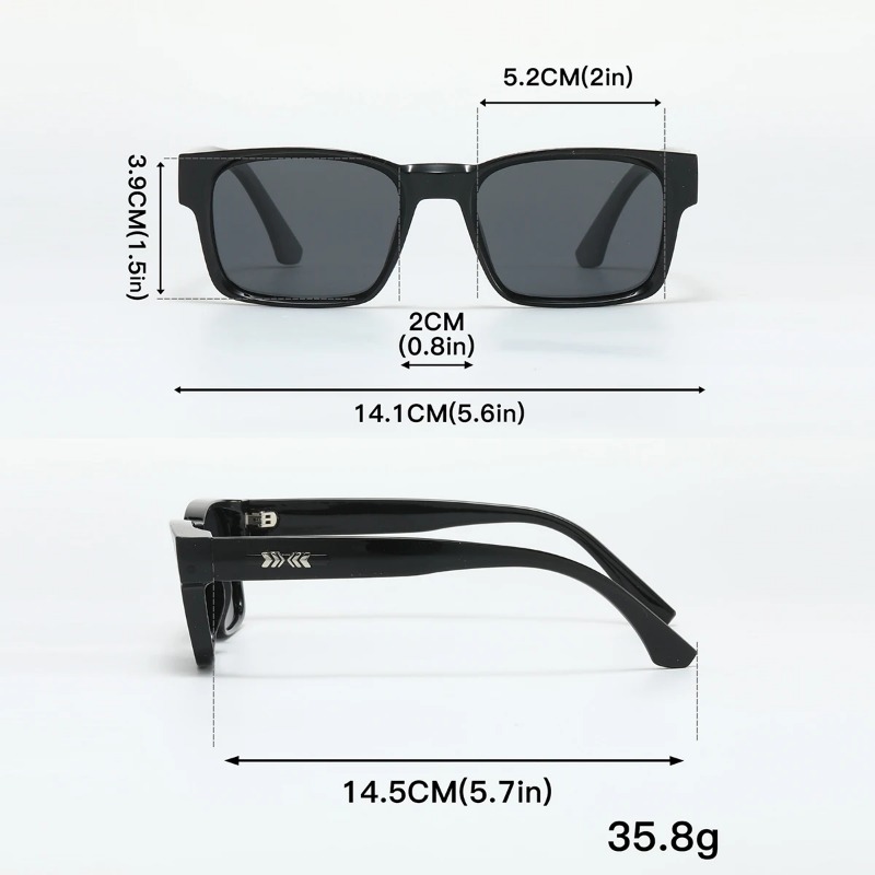 Quality Men Square Polarized S - Fishing Sunglasses Polarized recension och pris