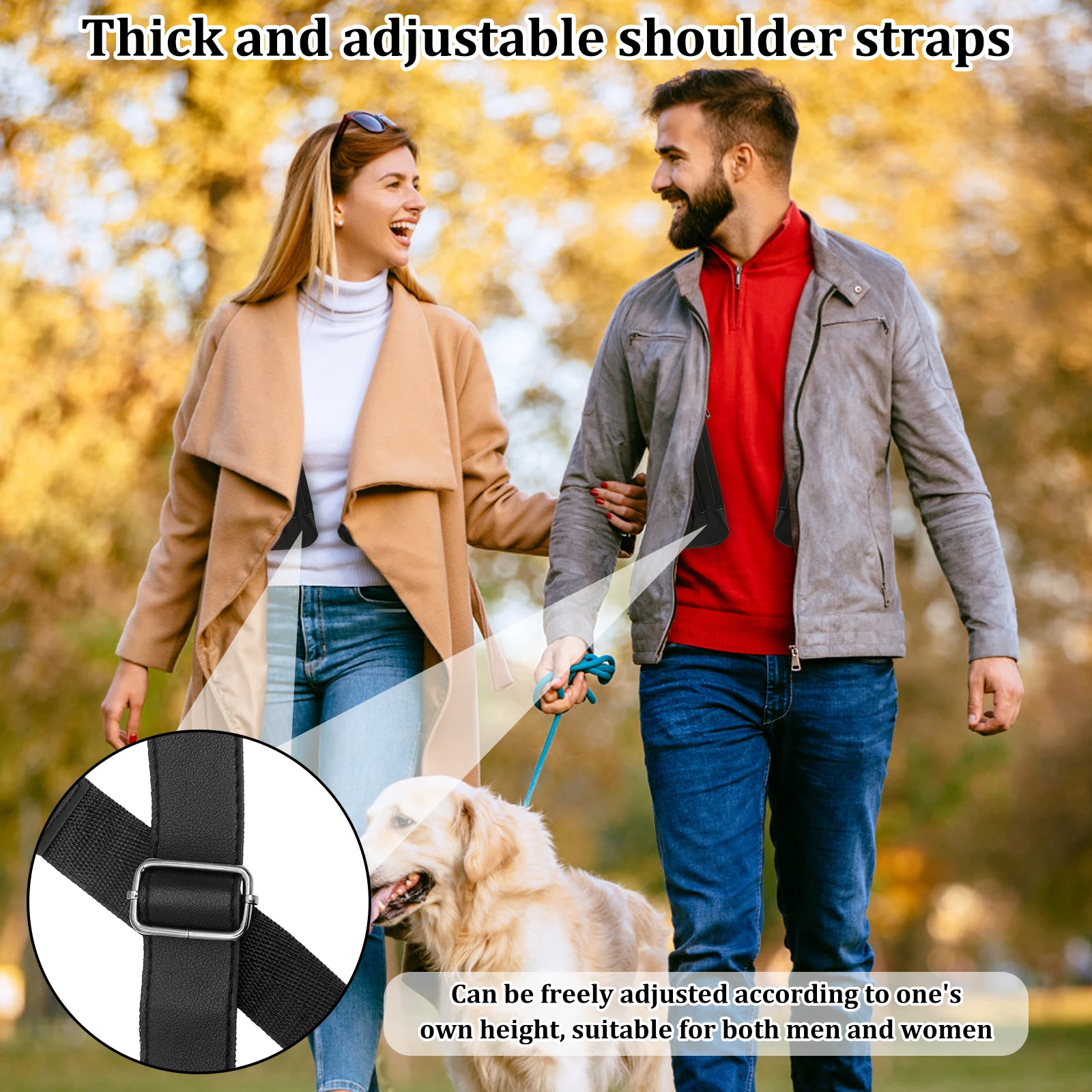 Underarm Anti Theft Bag PU Dou - Fishing Bag Waterproof recension och pris