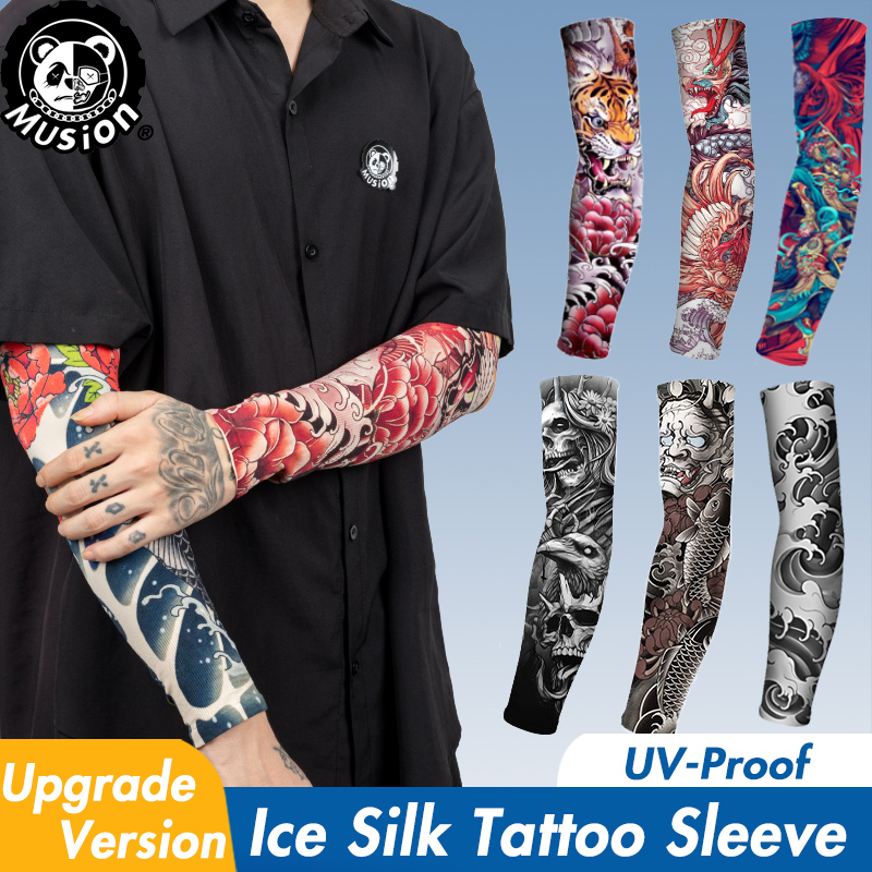 Musion New Seamless Tattoo Sle - Fishing Socks recension och pris