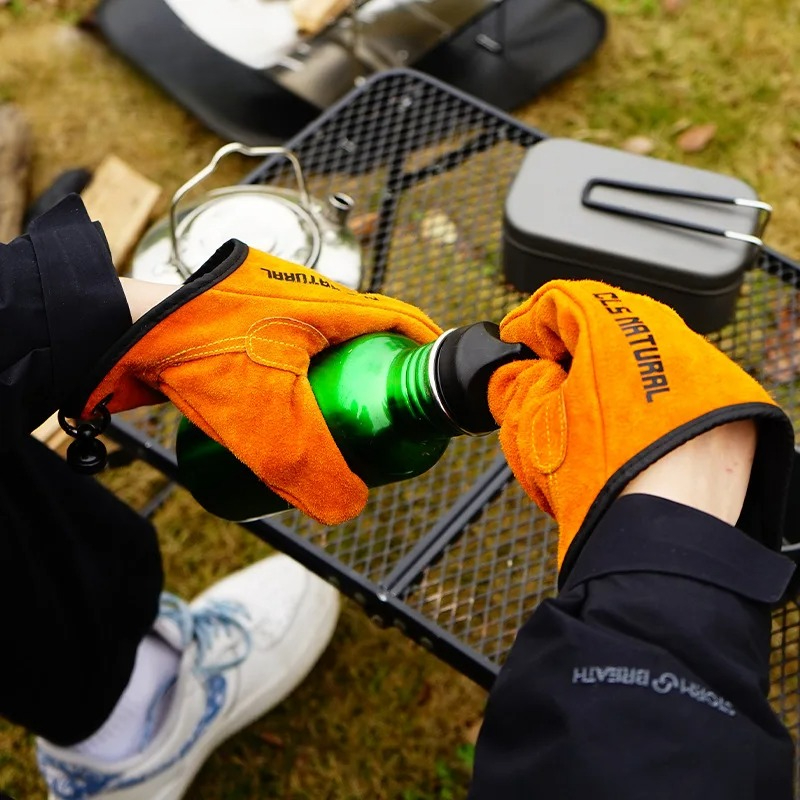 Heat Resistant BBQ Gloves Cowh - Fishing Gloves recension och pris