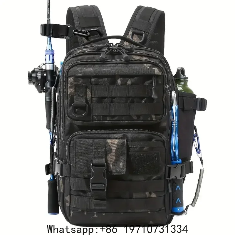 1000D Waterproof  Backpack Tac - Fishing Backpack recension och pris