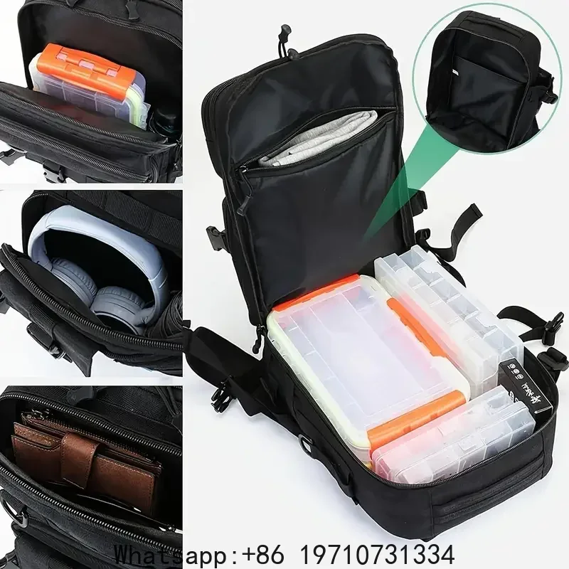 1000D Waterproof  Backpack Tac - Fishing Backpack recension och pris