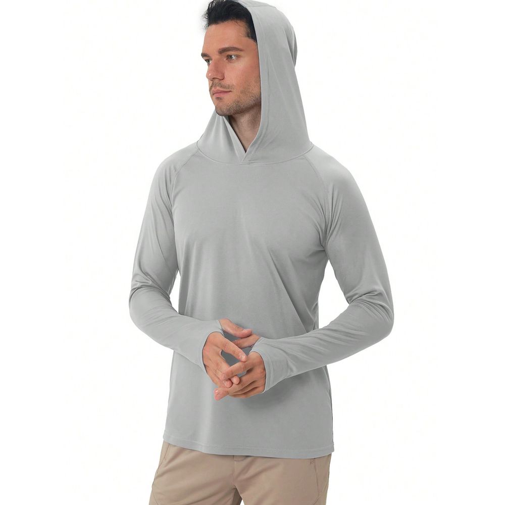 UPF 50 Sun Protection Hooded L - Fishing Shirt Uv Protection recension och pris
