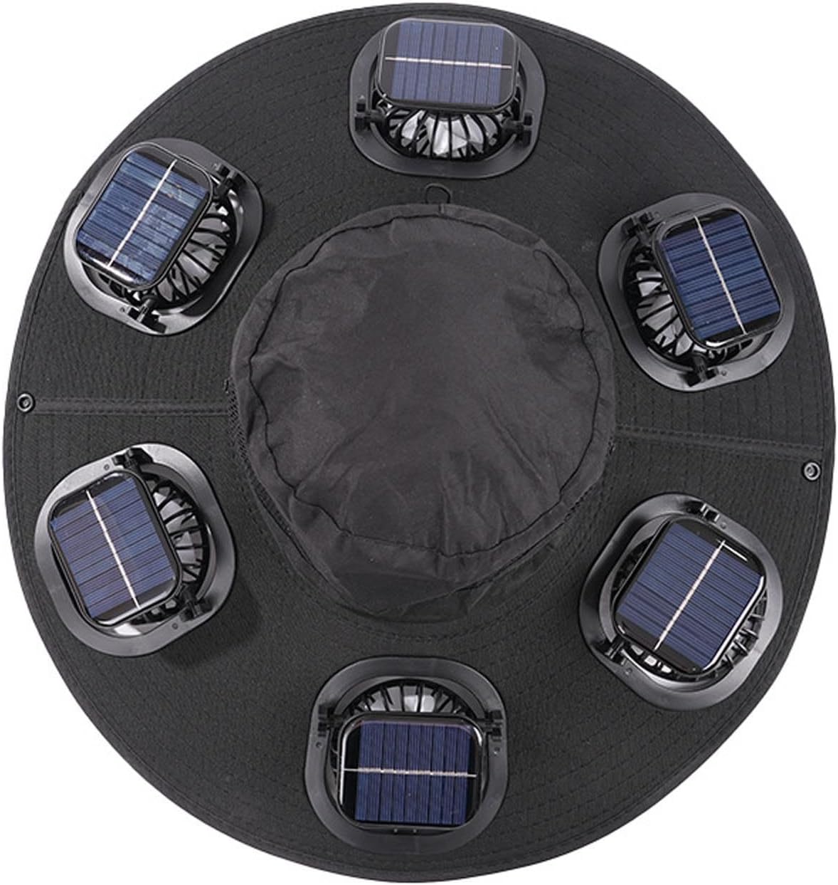 Hot 6 Fans Solar Fan Hat Breat - Fishing Hat recension och pris