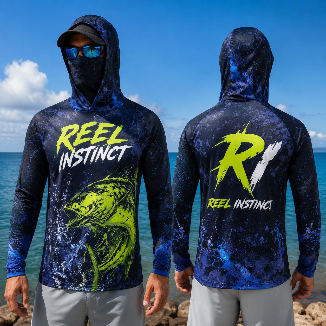 Fishing Hoodie Shirt Men Long  - Fishing Hoodie recension och pris