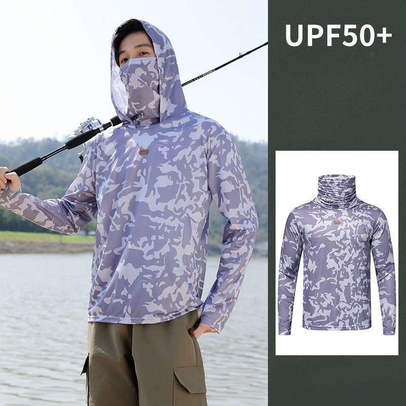 Fishing Shirt Hooded Men Sunsc - Fishing Hoodie recension och pris