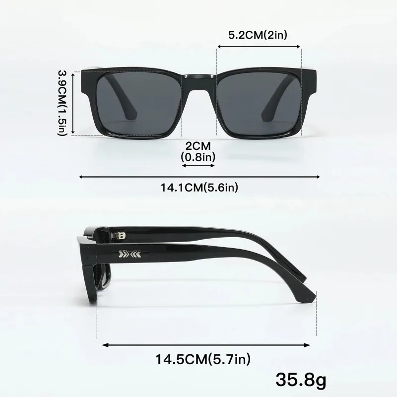 Quality Men Square Polarized S - Fishing Sunglasses Polarized recension och pris