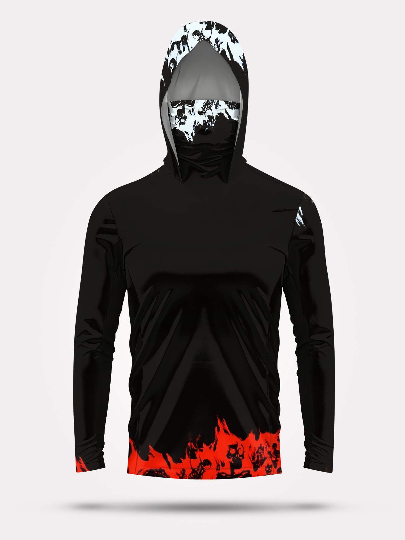 Men Hood Fishing Shirt long sl - Fishing Shirt Uv Protection recension och pris