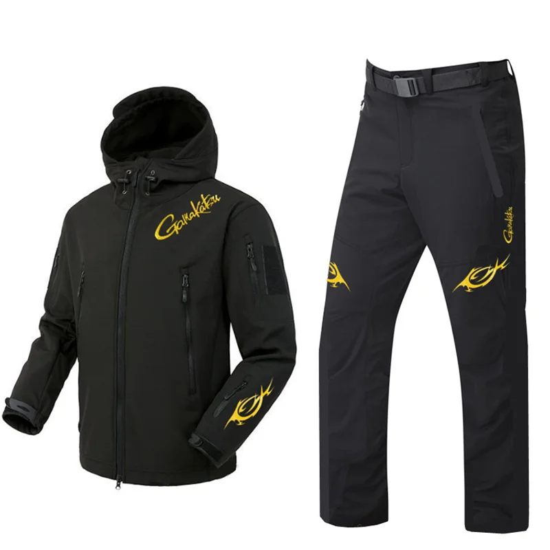 New Autumn and Winter Fleece F - Fishing Rain Suit recension och pris