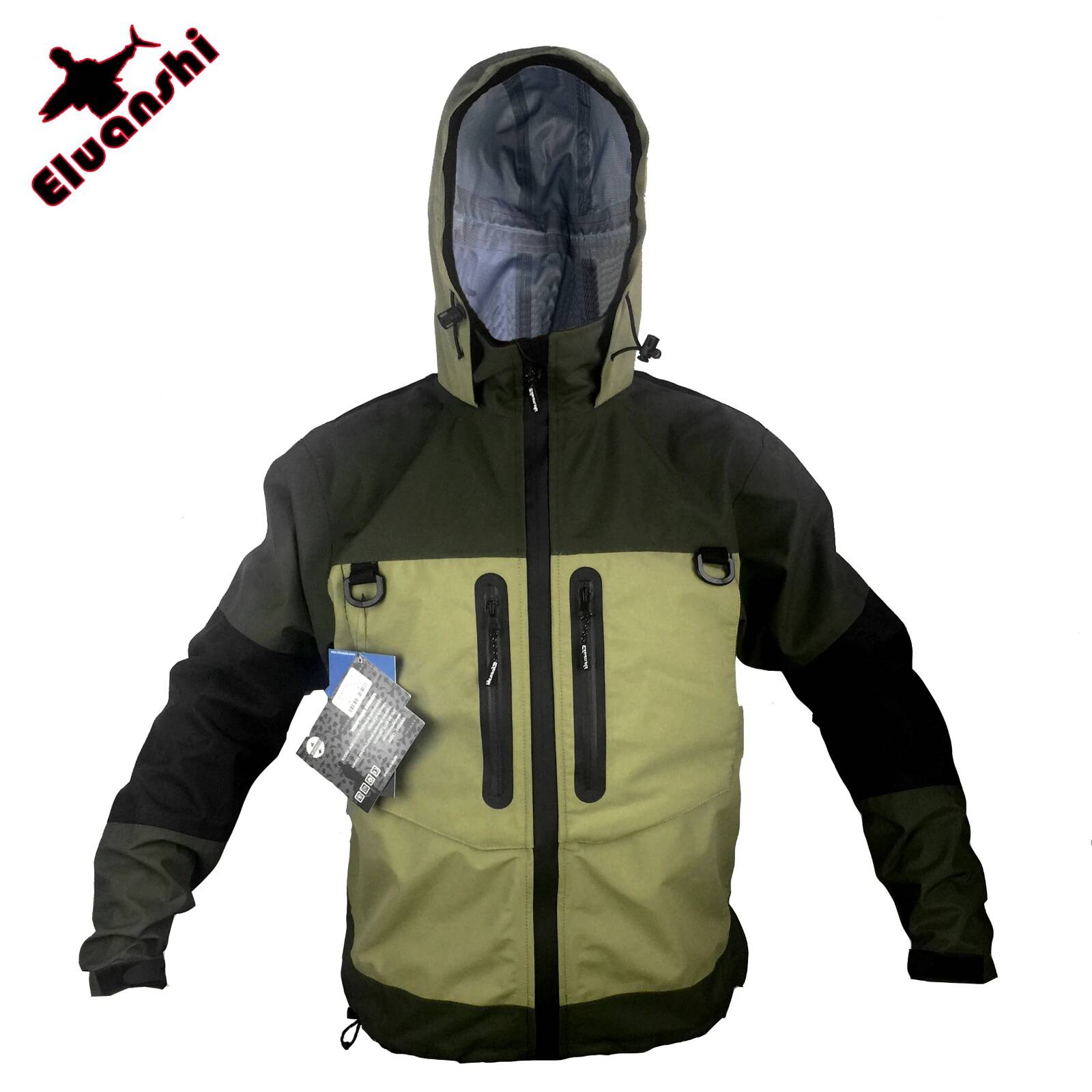 ELUANSHI Waterproof Breathable - Fishing Hoodie recension och pris