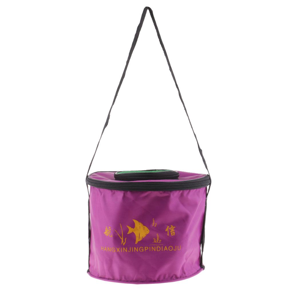 Foldable Fishing Bucket with M - Fishing Bag Waterproof recension och pris
