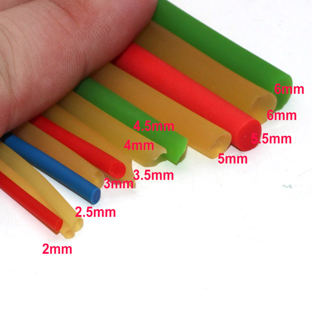 10/20m Diameter 2mm 3mm Latex  - Fishing Belt recension och pris