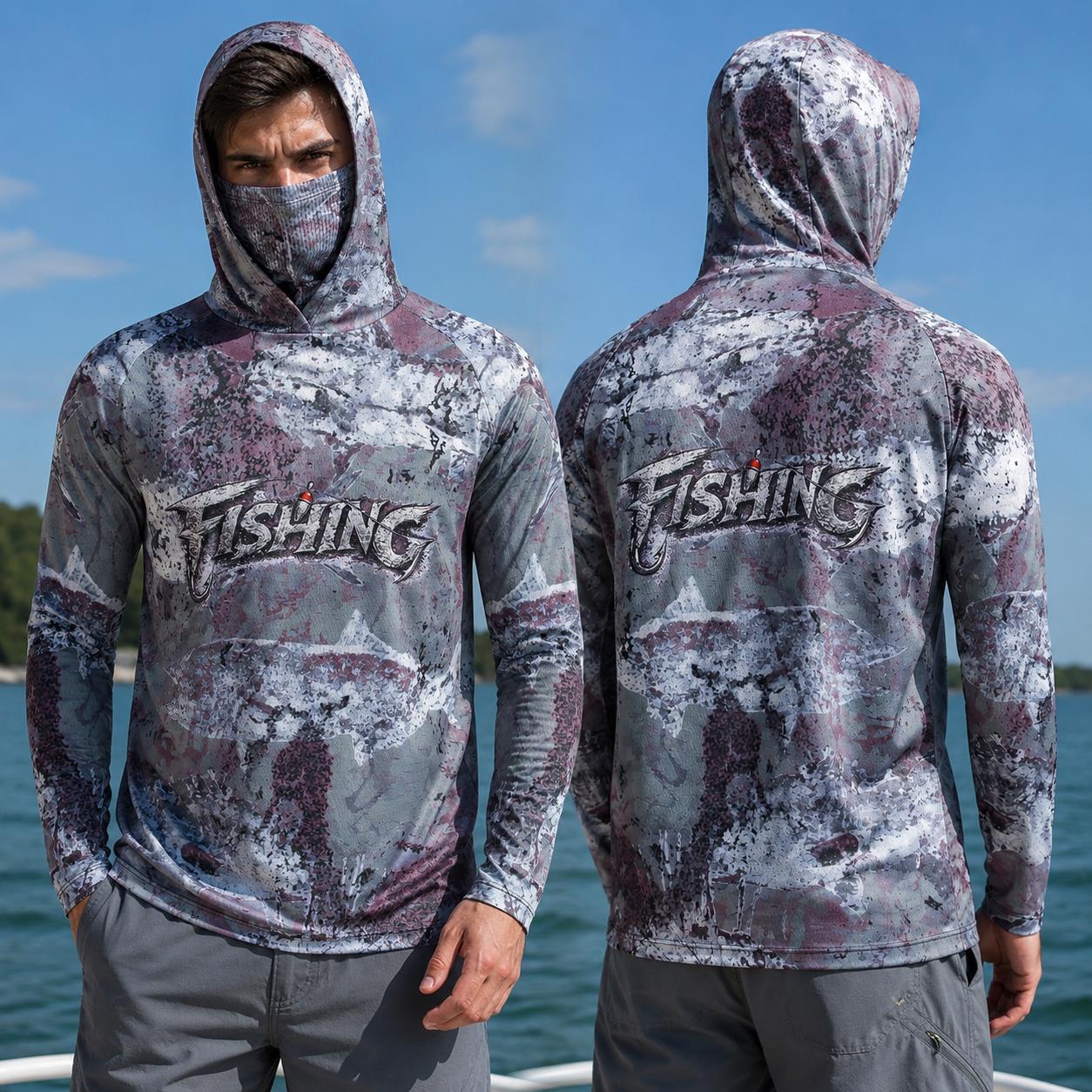 Fishing Shirt Hooded Men Fishi - Fishing Hoodie recension och pris