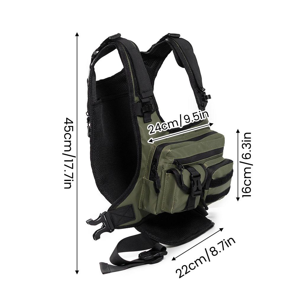 Multi Pocket Outdoor Tactical  - Fishing Vest recension och pris