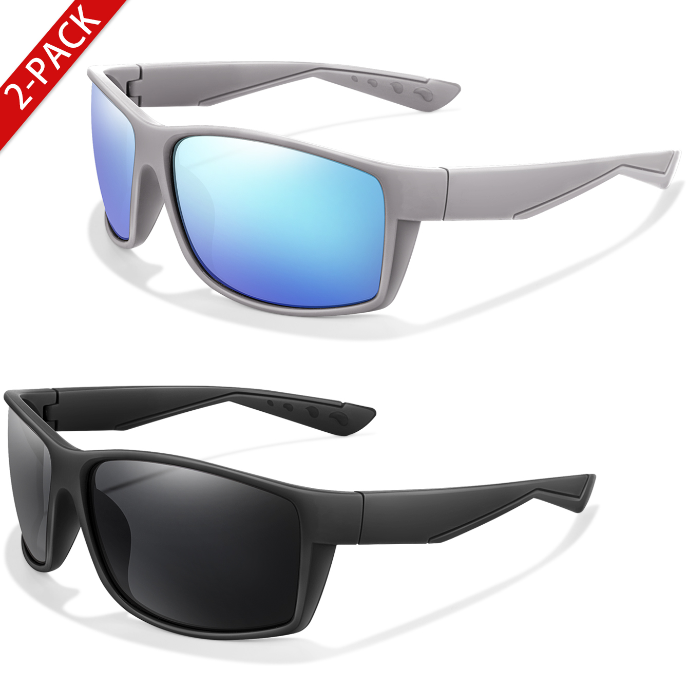 2 Packs Polarized Sunglasses U - Fishing Sunglasses Polarized recension och pris