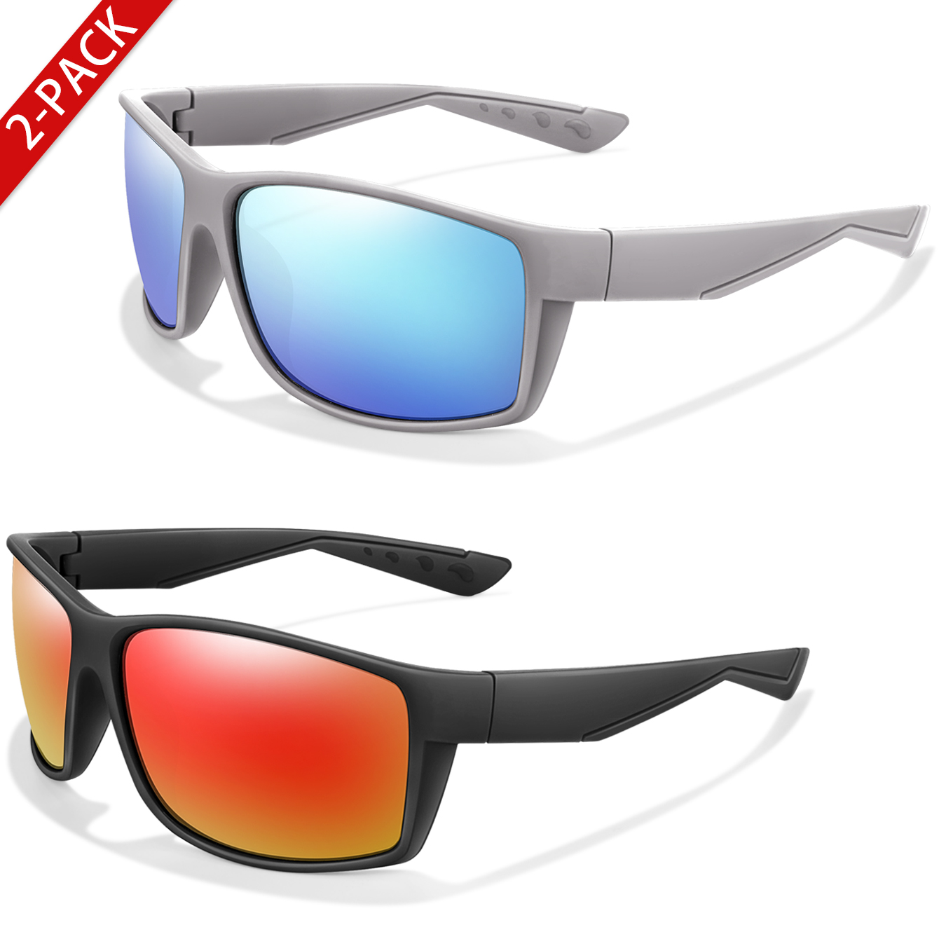 2 Packs Polarized Sunglasses U - Fishing Sunglasses Polarized recension och pris