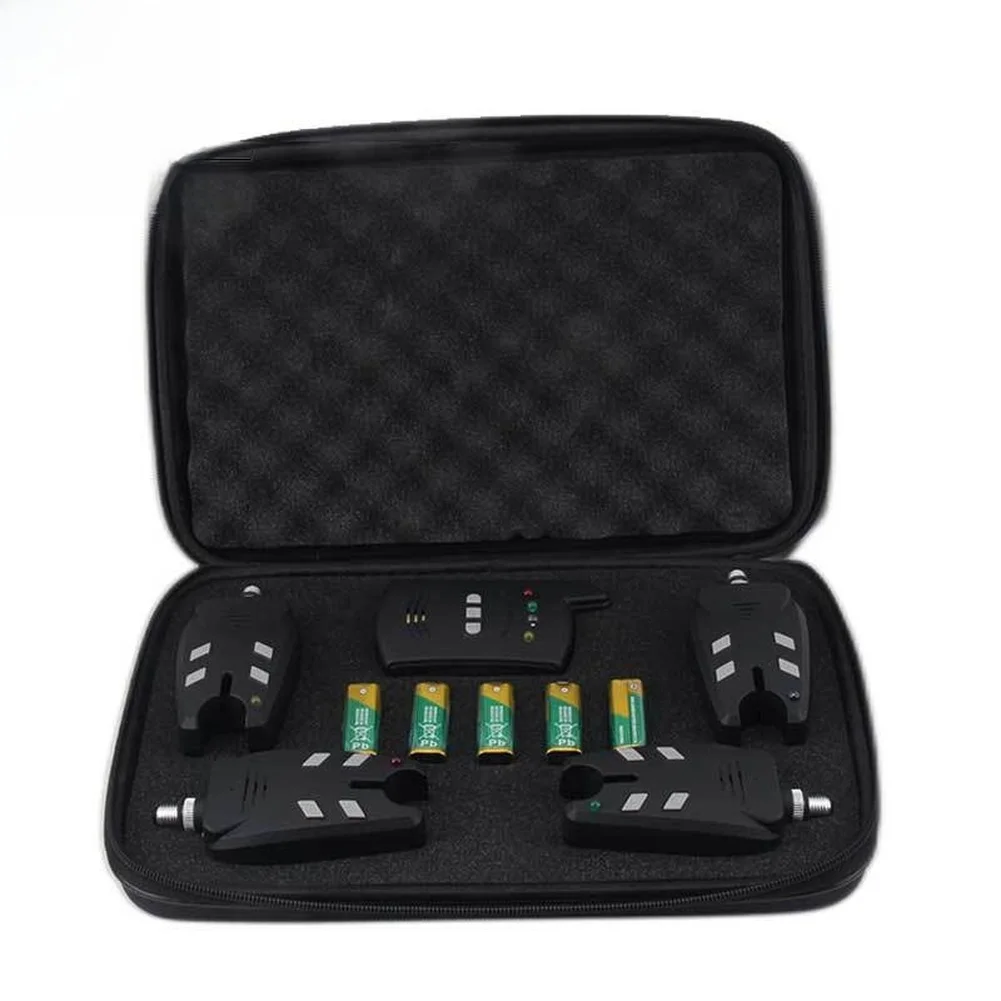 Fishing Alarm Set Box 1+4 With - Fishing Bag Waterproof recension och pris
