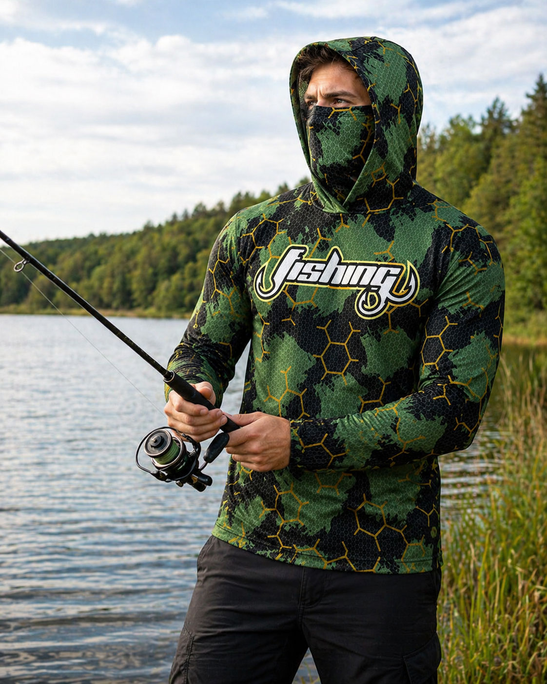 Fishing Hood Riding Tops Wear  - Fishing Hoodie recension och pris