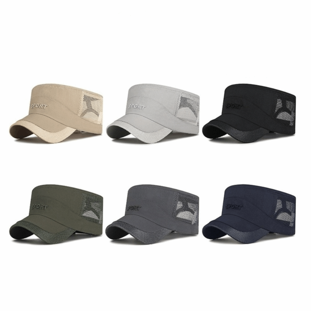 Cool Adjustable Flat Top Cap B - Fishing Hat recension och pris
