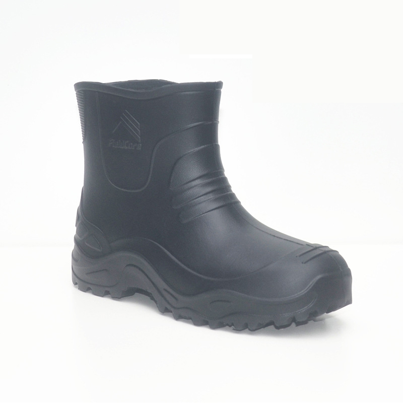 EVA  Rain Boots Men Black Ligh - Fishing Boots recension och pris