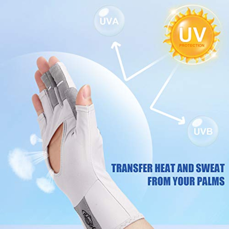 UV Protection Fishing Fingerle - Fishing Gloves recension och pris