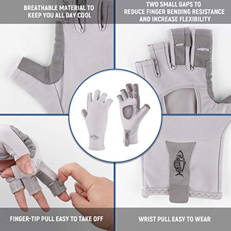 UV Protection Fishing Fingerle - Fishing Gloves recension och pris