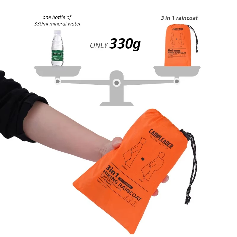 3 In 1 Outdoor Raincoat Hooded - Fishing Rain Suit recension och pris