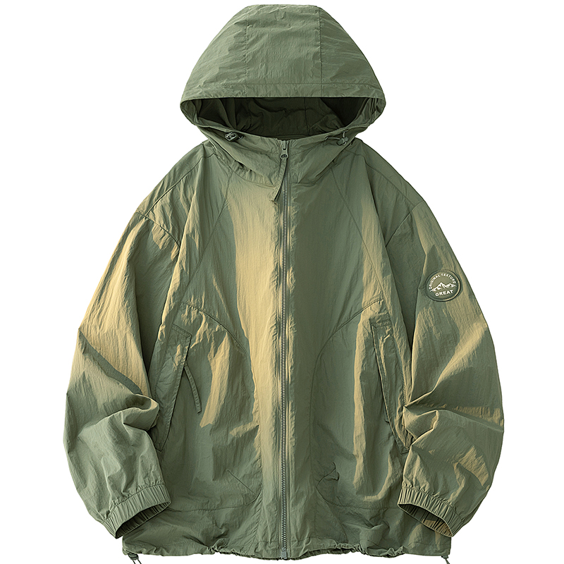 Outdoor UPF50+ Men's Hooded Su - Fishing Jacket Waterproof recension och pris