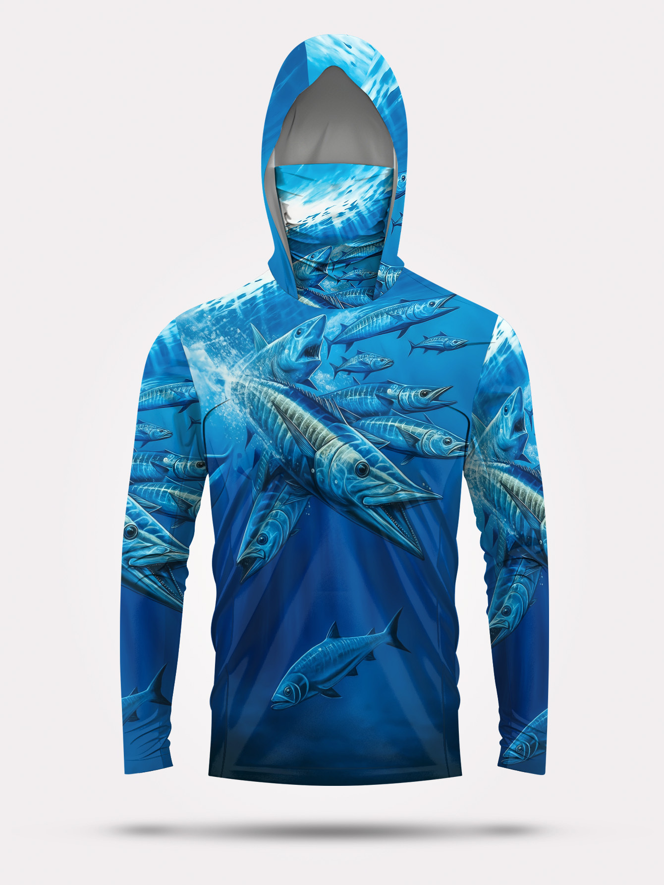 Men Hood Fishing Shirt long sl - Fishing Shirt Uv Protection recension och pris
