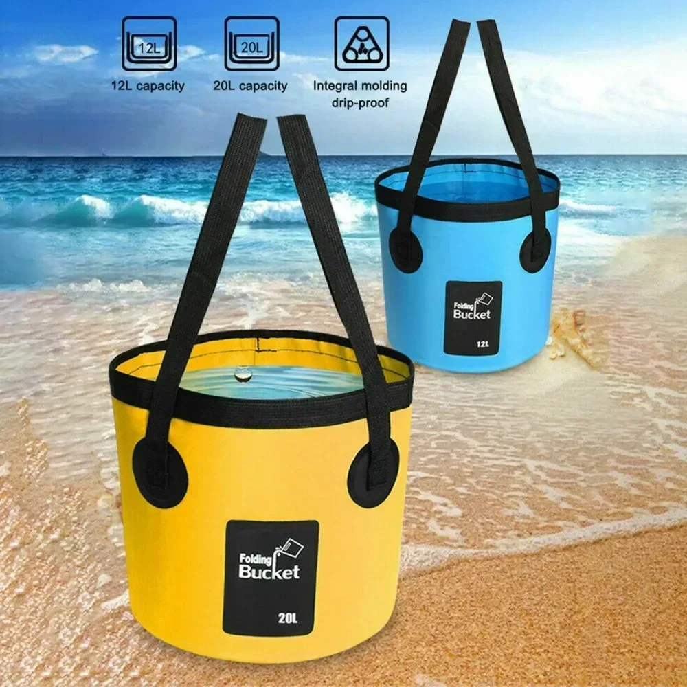 12L/20L Fishing Bucket Folding - Fishing Bag Waterproof recension och pris